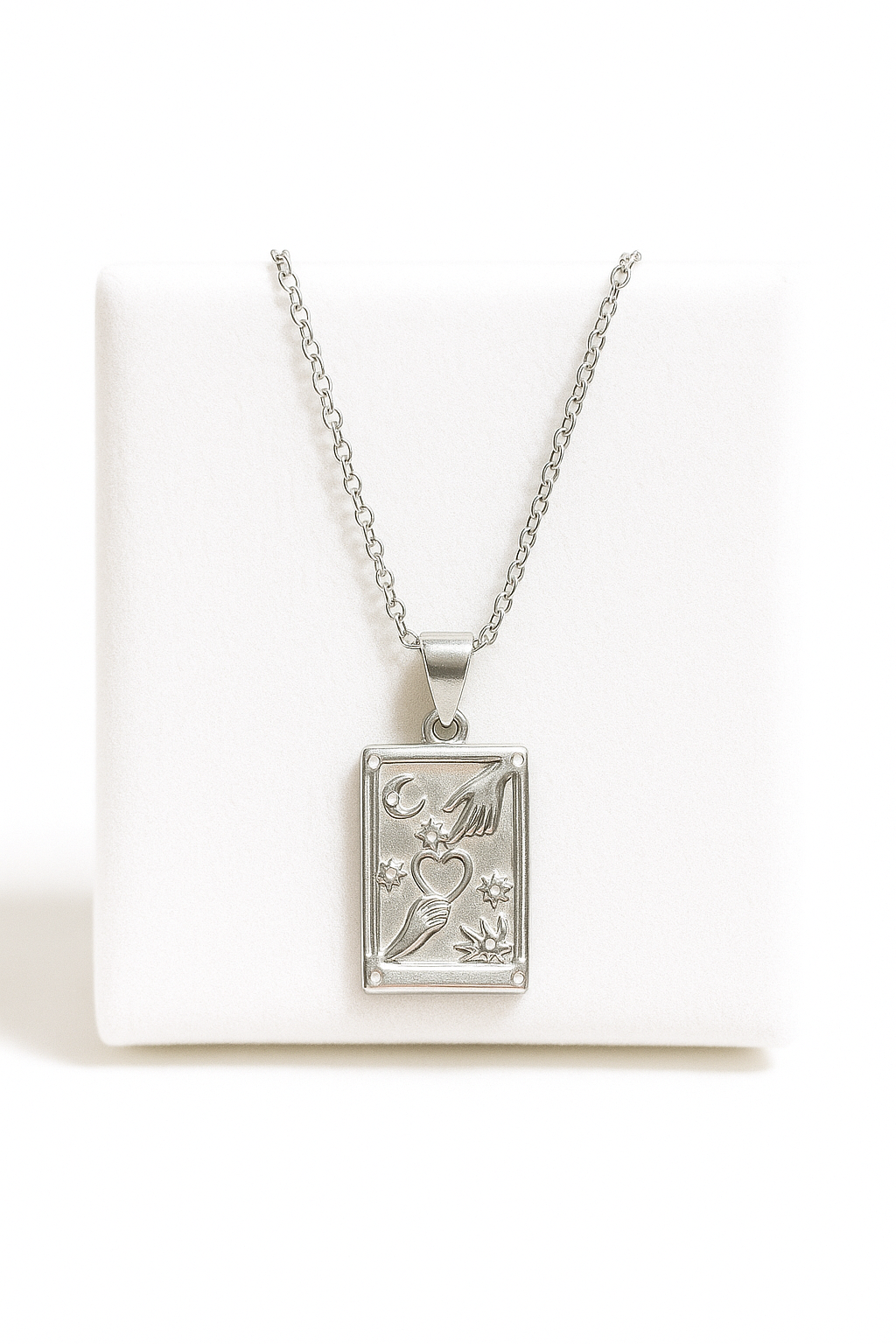 Lunar love pendant necklace